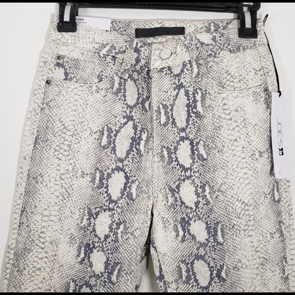 Joes “The Luna” high rise snake pattern - Picture 3 of 9